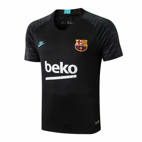 Entrenamiento Barcelona 2019-2020 Negro Blanco